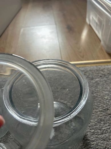glass jars (3 )