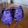Purple Kitten heel Bridesmaids shoes Image 3