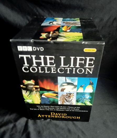 David Attenborough: The Life Collection - 24 Disc Set Storage Box [NO DISCS JUST BOX]