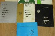 Irish Antique Fairs A Collection of Catalogues for the first 22 Irish Antique Dealers Fairs in the Mansion House Dublin from 1966- 1988 - Irish Antique Fairs Association