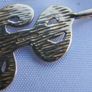 9Ct Yellow Gold 375 Hallmark Large Fancy Script Letter L Initial Charm Image 8