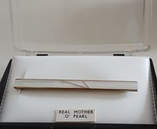 Real Mother of Pearl Tie Pin