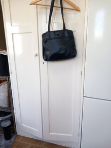 Enny Vintage Navy Italian Leather Bag