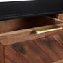 Sideboard 115x35x70 cm Solid Acacia Wood and MDF Image 2