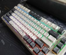 Wireless Mechanical Keyboard - SkyCyan Switches - Tri-Mode