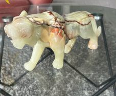 Luxury Hand-Carved Marble Tiger