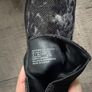 Calvin Klein Jeans UK 5 Black Metallic Shimmer Chelsea Ankle Boots Antonella Image 8