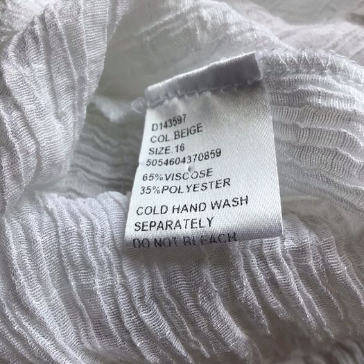 Stella Morgan Ladies Summer Biege & White dress Size 16 can post
