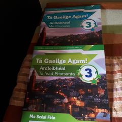 Ta Gaeilge Agam 3, WORKBOOKS ONLY, Brand new