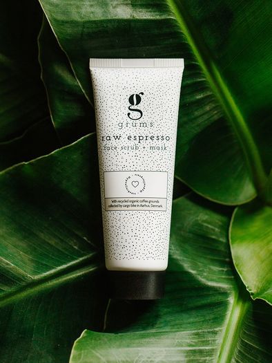 Grums Coffee Facial Gift Set - Face Scrub & Mask + Face Cream + Face Serum