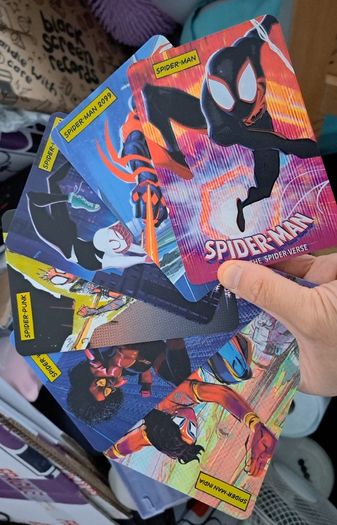 Across The Spider-Verse 4K steelbook + character art cards