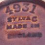 Vintage SYLVAC Teapot Tea Strainer, Novelty Funny Face Tea Strainer, Brown Glazed Tea Pot Image 9