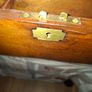 19th Century Victorian Writing Slope with Hidden Drawers Mahogany and Brass. Image 5