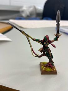 Warhammer Oldworld Warhammer Wood Elf Wardancer Lord