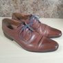 Mens Llyod of Germany brown leather shoes Size UK 10.5  formal casual Oxford Image 2