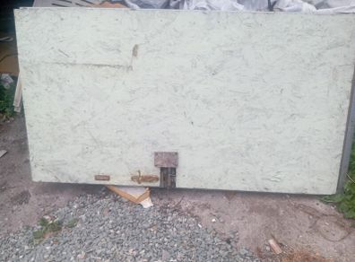 Heavy Metal shed door.