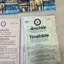 1970s CIE Irish Railway Passenger Train Timetables x 8 - Maps - Bundle Image 5