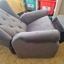 Recliner children's armchair, grey Image 3