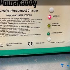 PowaKaddy Metal  Battery Charger working