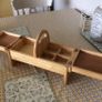 Vintage foldable sewing or art&craft basket Image 3