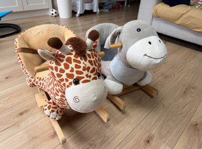 Rocking horse style animals