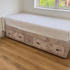 Single Bed with Mattress