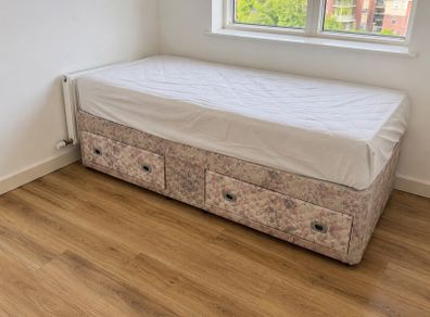 Single Bed with Mattress