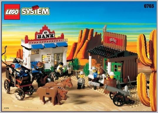 Lego Gold City Junction 6765