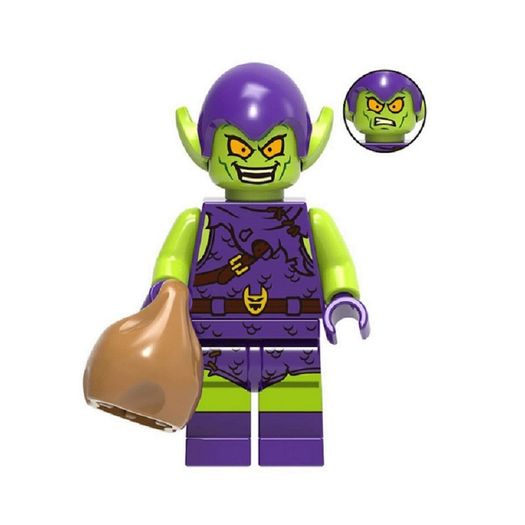 [6-Pack] Spider-Man Heroes & Villains Marvel Minifigure Bundle - Compatible with LEGO