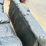 Leather Couch and 2 Arm Chairs Image 2