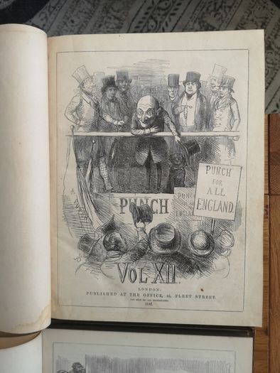 Punch magazines - Rare from 1847 and 1861