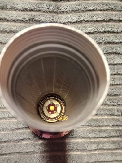 Vintage 1970s Tiger Head Brand Metal Flashlight