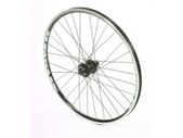 Rear Silver Q/R Wheel D/W Disc, 8/9 Spd Cassette