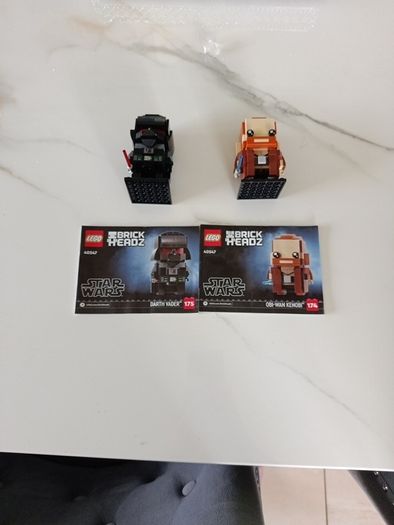 LEGO Star Wars Obi-Wan Kenobi & Darth Vader BrickHeadz