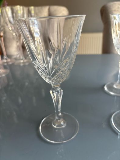 Assorted  crystal glasses