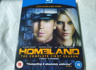 BNWT Homeland Season 1 Blu-ray Boxset