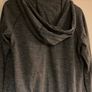 Nike Just Do It charcoal grey marl full zip hoodie Size Medium Image 8