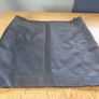 Calvin Klein Faux Leather Mini Skirt Image 3