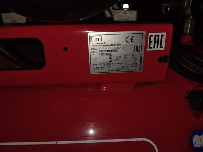 Fini Advanced 100L Belt-Driven Air Compressor  2H
