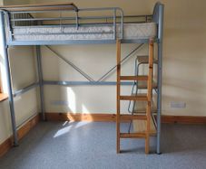 Bunk Bed Metal Frame with Matress