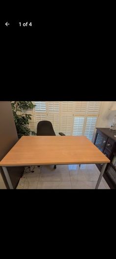 Desk and Chair