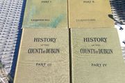 First edition hardbacks on The History of County Dublin, D18 post 7e rare