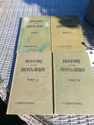 First edition hardbacks on The History of County Dublin, D18 post 7e rare