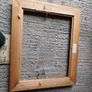 picture frame wooden and golden colour. Image 3