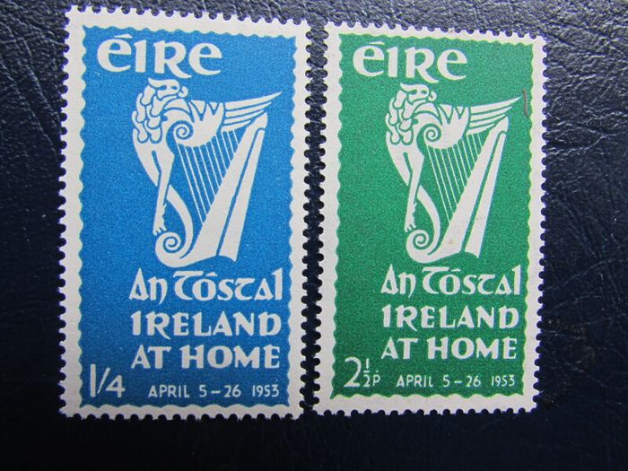 Ireland 1953.Stamps set.An Tostal ( ).Mint,Very,Very Lightly Hinged.