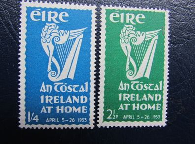 Ireland 1953.Stamps set.An Tostal ( ).Mint,Very,Very Lightly Hinged.