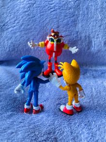 Sonic the Hedgehog Action Figurines | Sonic, Tails and Eggman