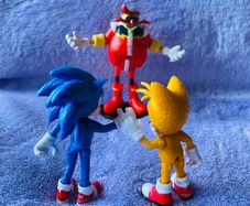 Sonic the Hedgehog Action Figurines | Sonic, Tails and Eggman