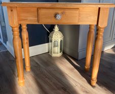 small pine table