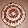 2 x baskets, wicker woven, 1 small  / 1 bigger - see pics for sizes Image 5